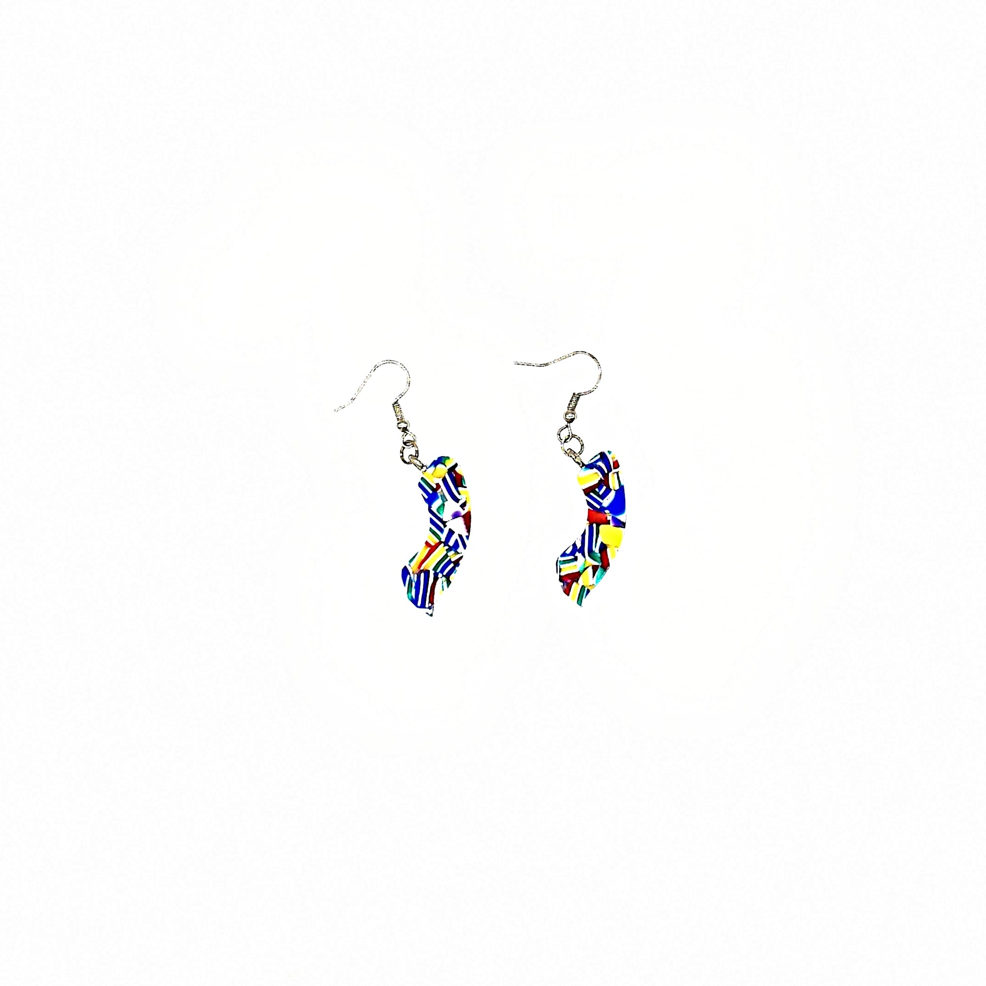 One of a Kind Kaleidoscope Acrylic Earring