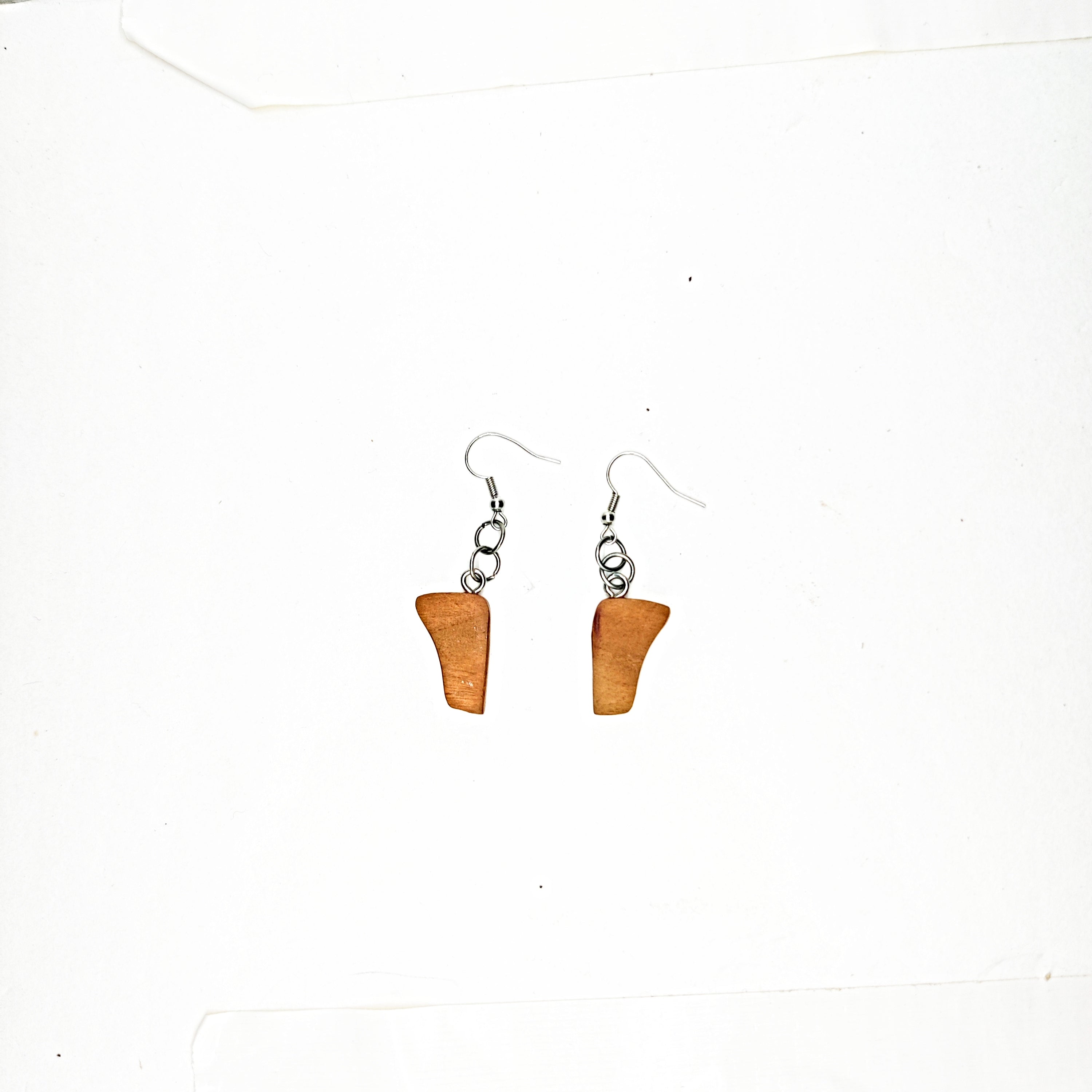 One of a Kind My Mom's Cedar Hope Chest Earring