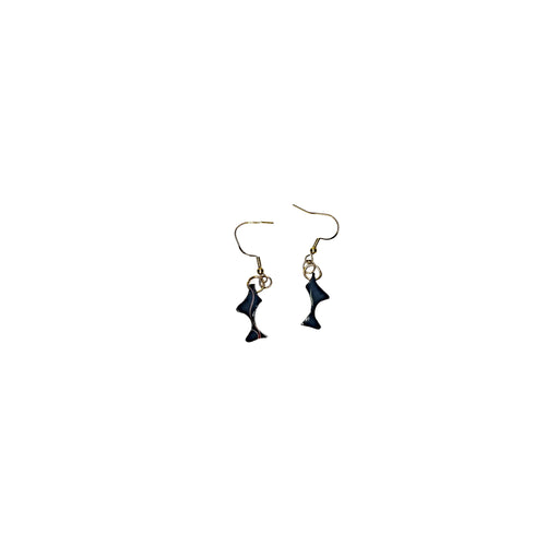 One of a Kind  Dark Theme Acrylic Earring