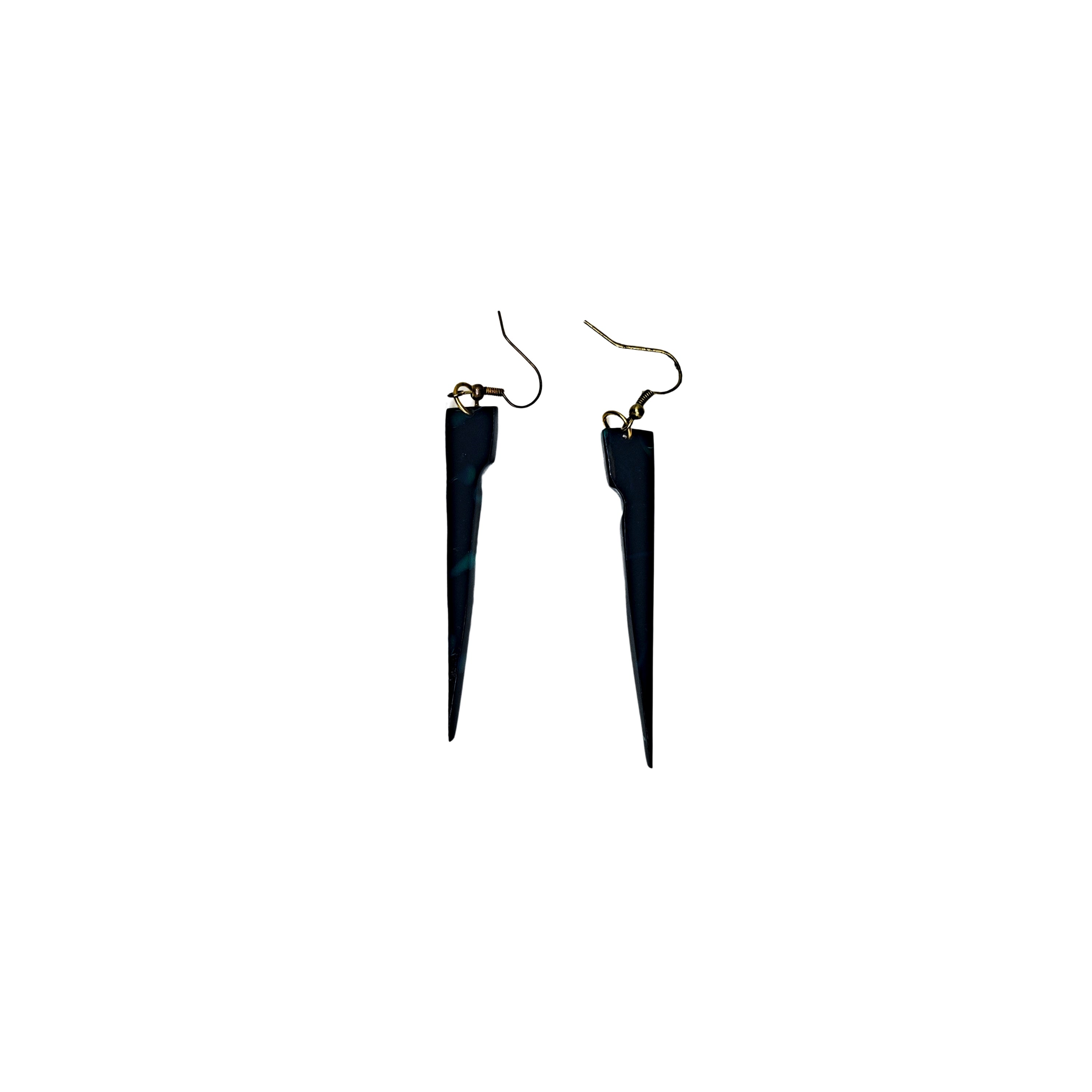 One of a Kind  Dark Theme Acrylic Earring
